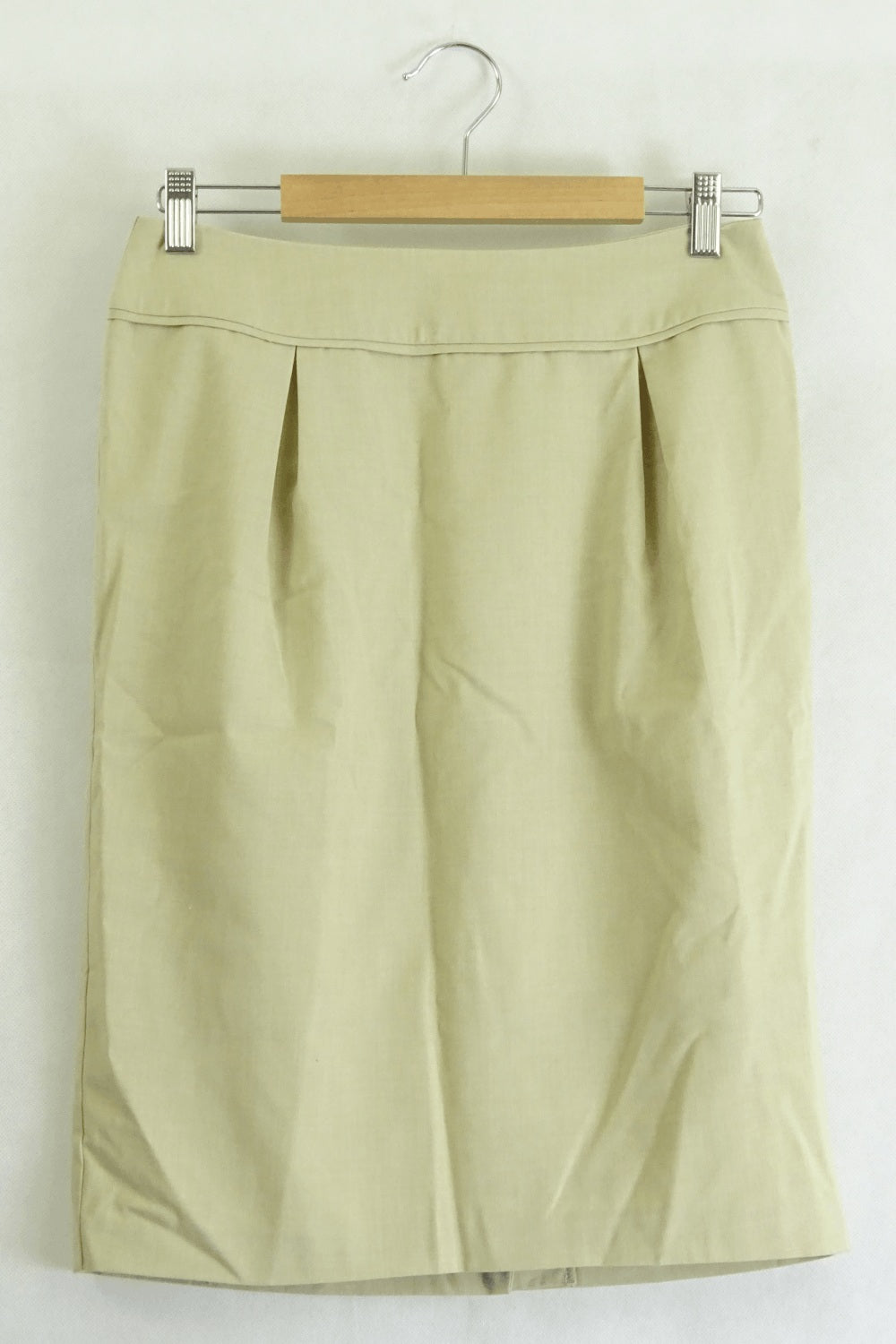 Veronika Maine Beige Skirt 8