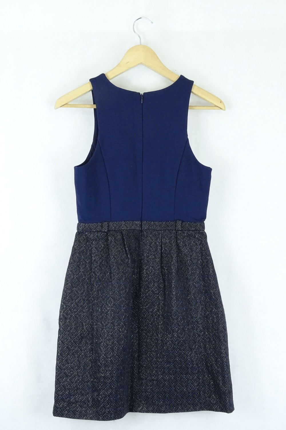 Forever New Navy Sleeveless Dress 8