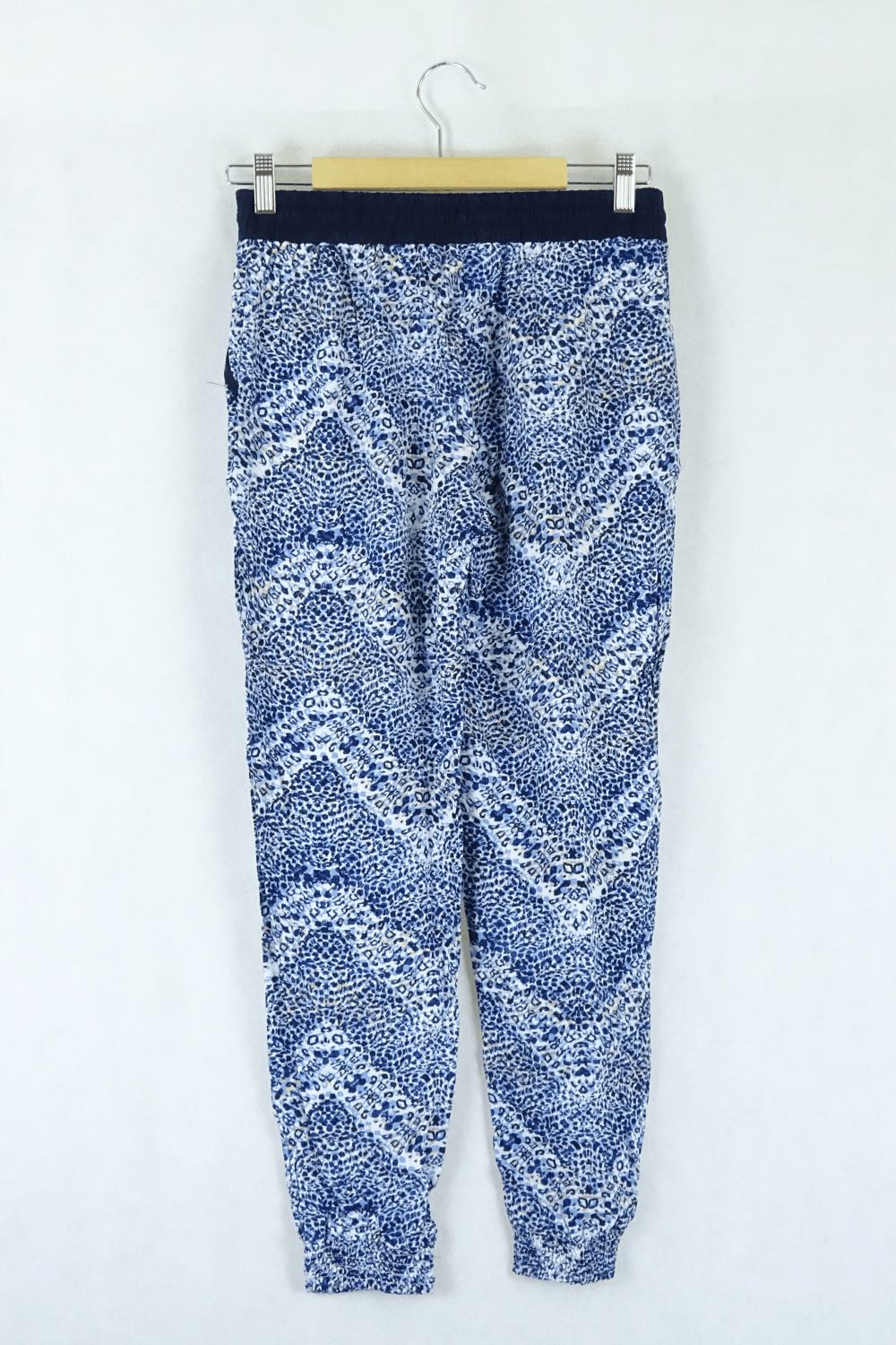 Just Jeans Navy and White Printed Pants 8