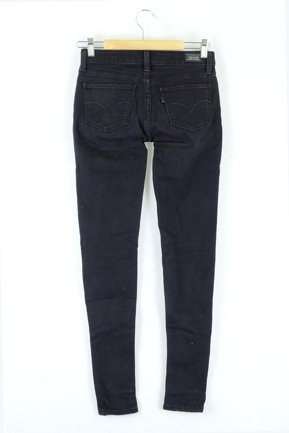 Levi Black Skinny Jeans 25