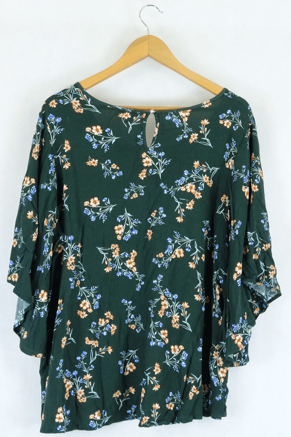 Beme Green Blouse 16