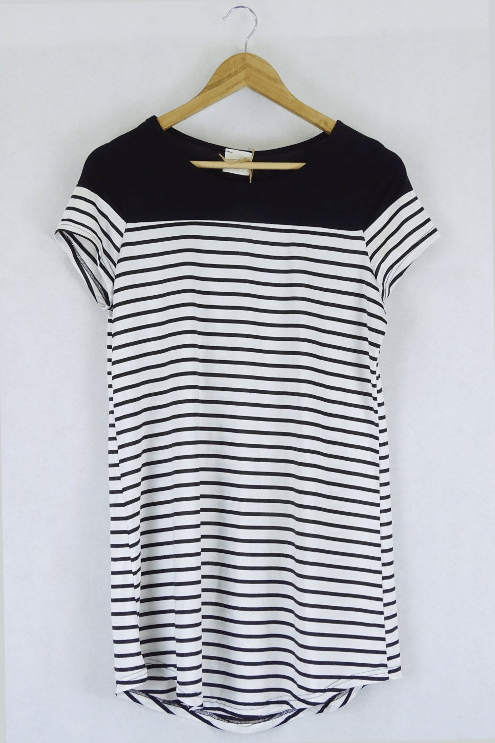 Loving Things Black and White Striped Dress 12