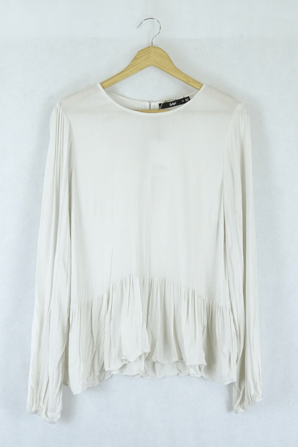 Sportsgirl Rose Pink Wrap Blouse 10