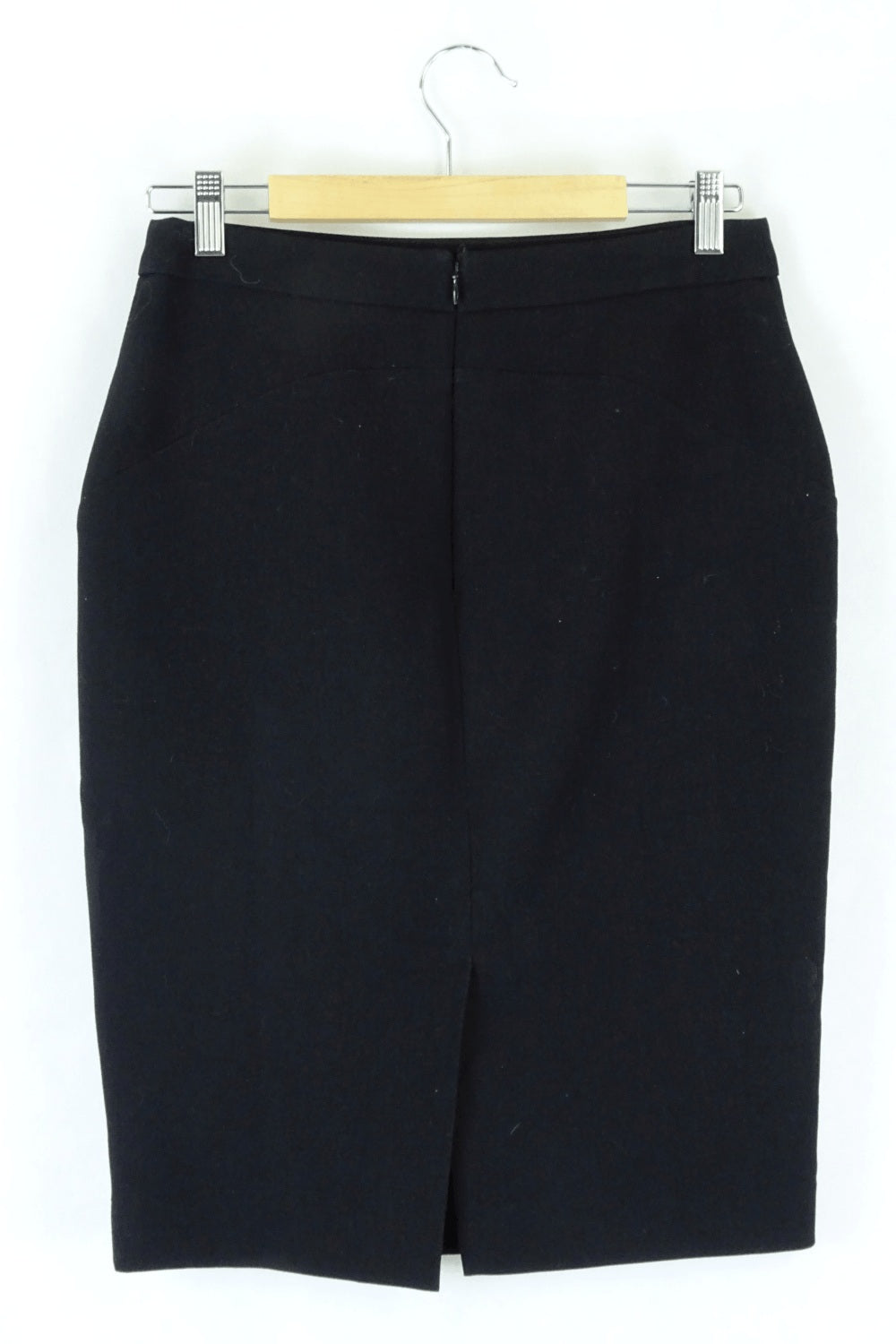 Portmans Black Pencil Skirt with Zip detail  10