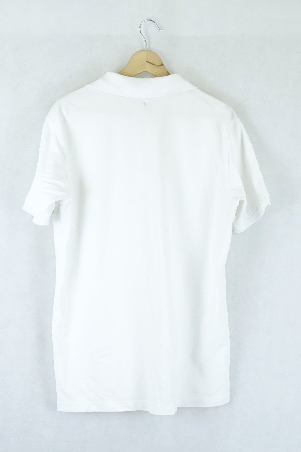 Uniqlo White Polo Shirt L