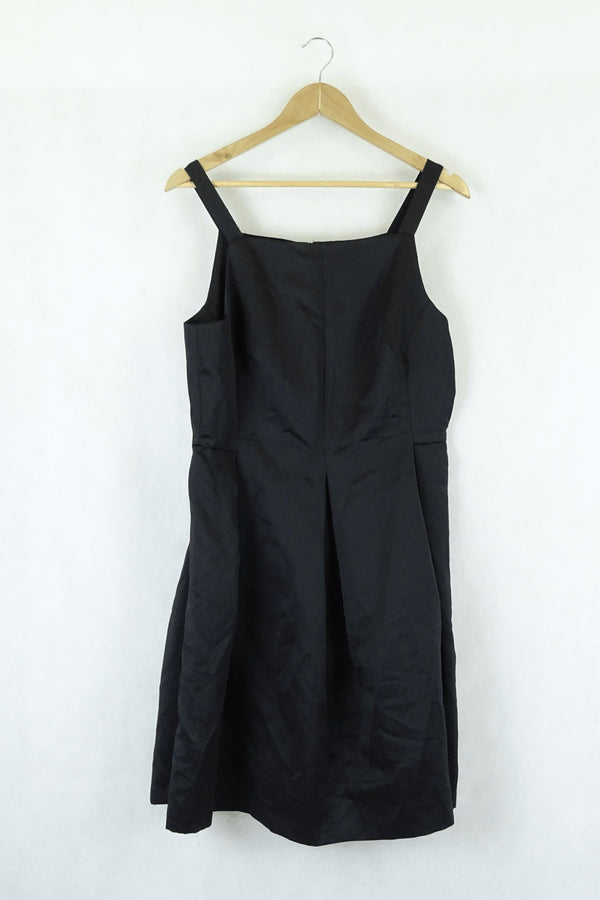 Witchery Black Dress 14 - Reluv Clothing Australia