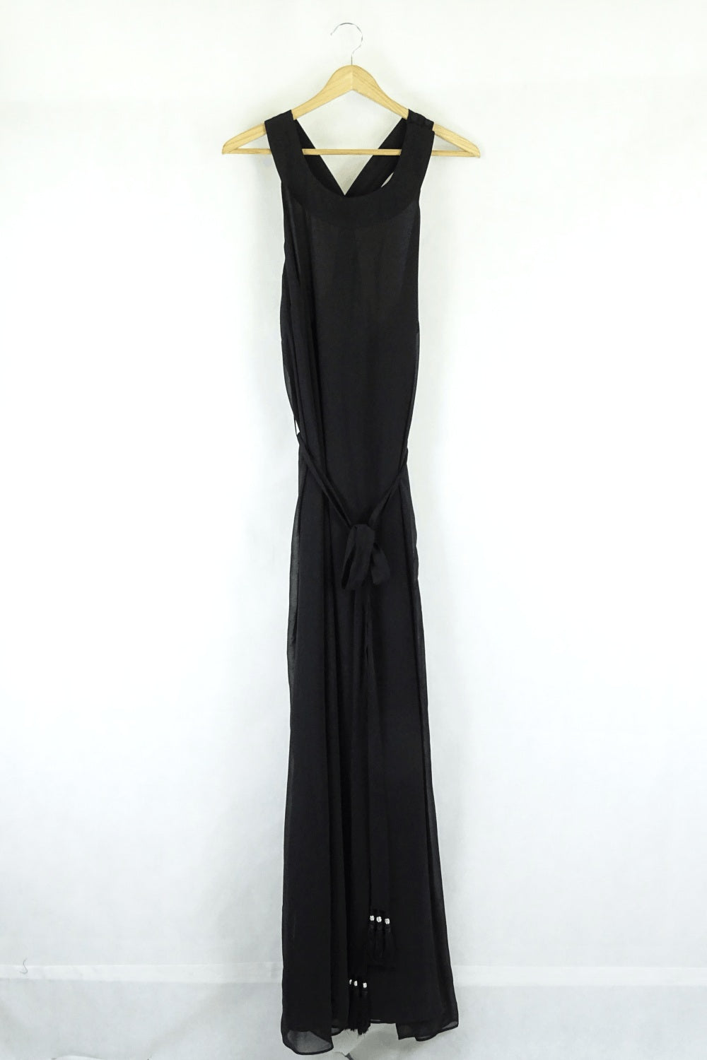 City Chic Black Maxi Halter Dress M