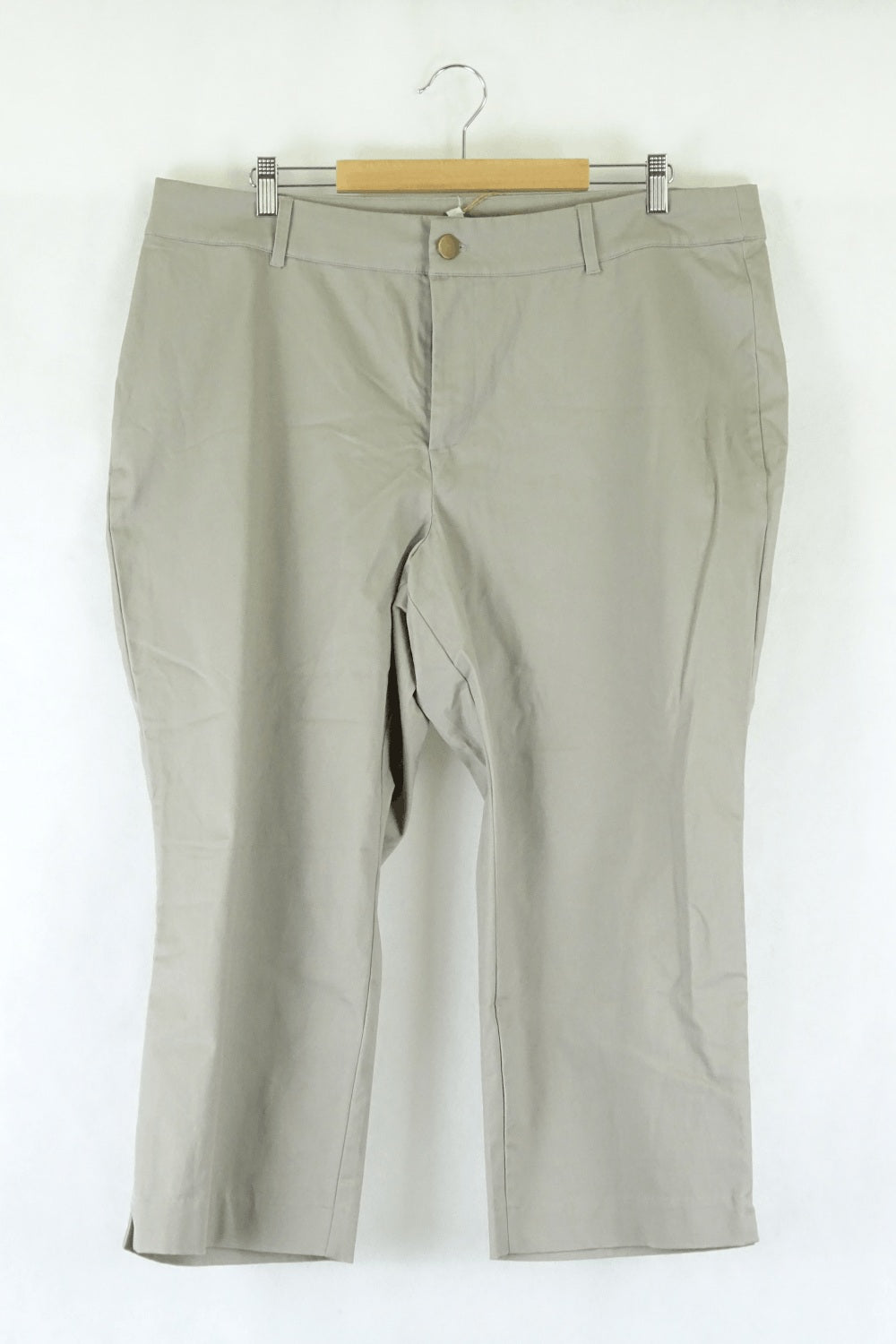 Autograph Taupe Cropped Pants 18