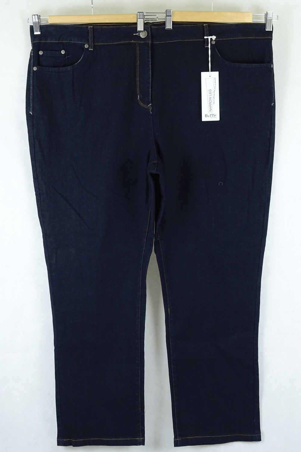 Beme Dark Denim Narrow Leg Jeans 24 (RRP $59.99)