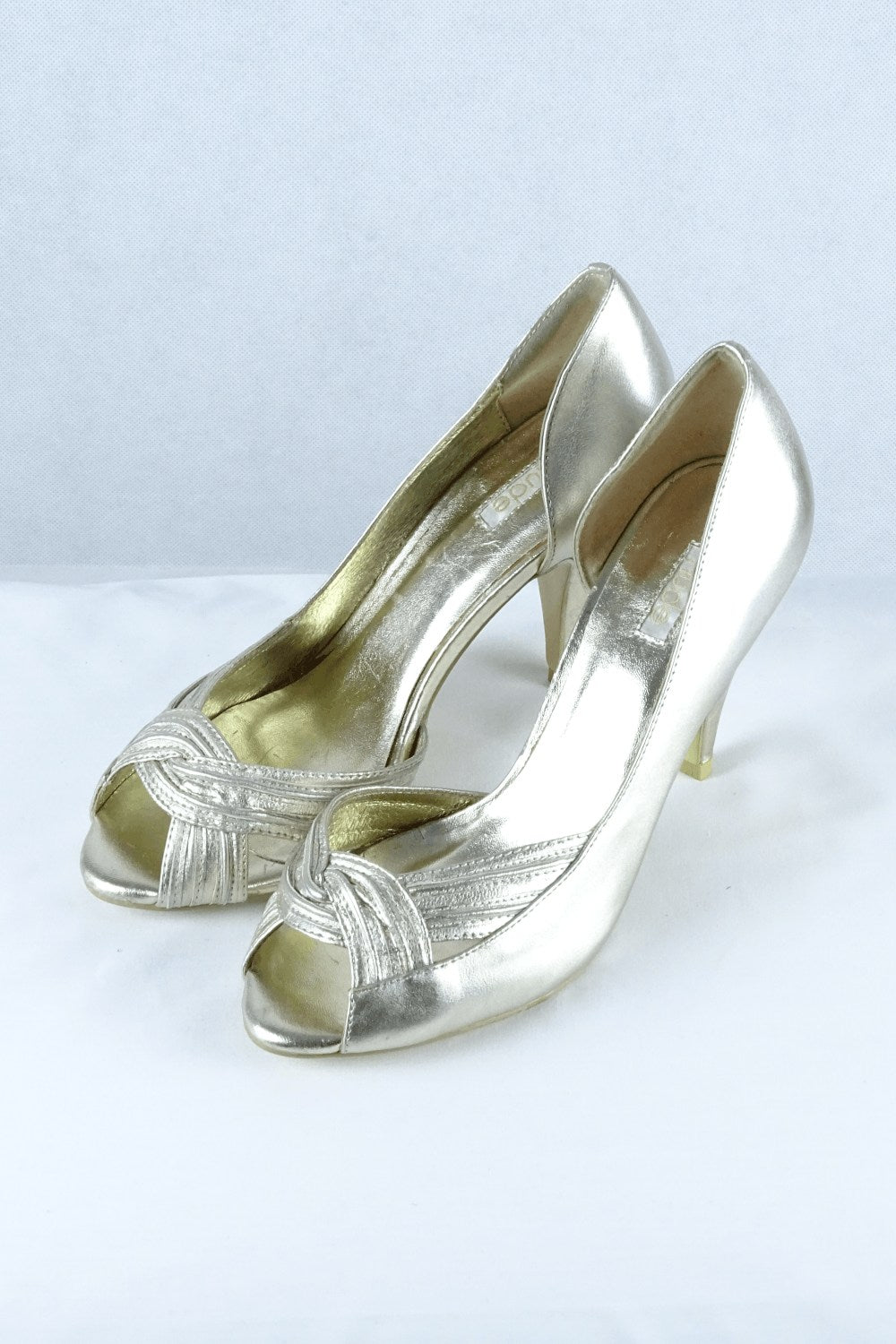 Nude Silver Heels 7 AU