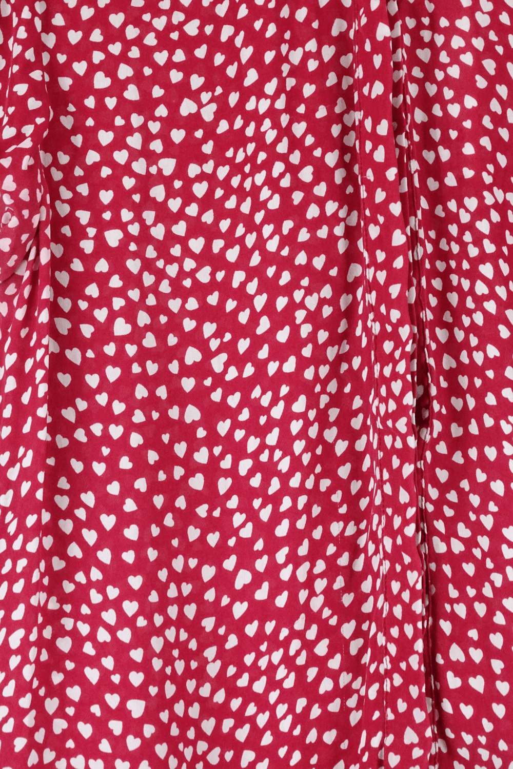 Joie Red And White Printed Blouse S