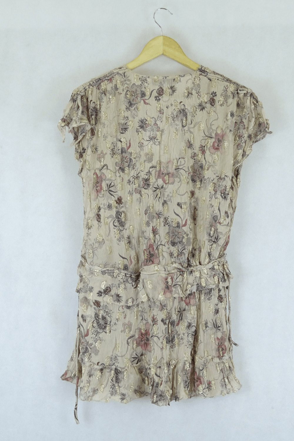 Reiss Beige Floral Dress 10