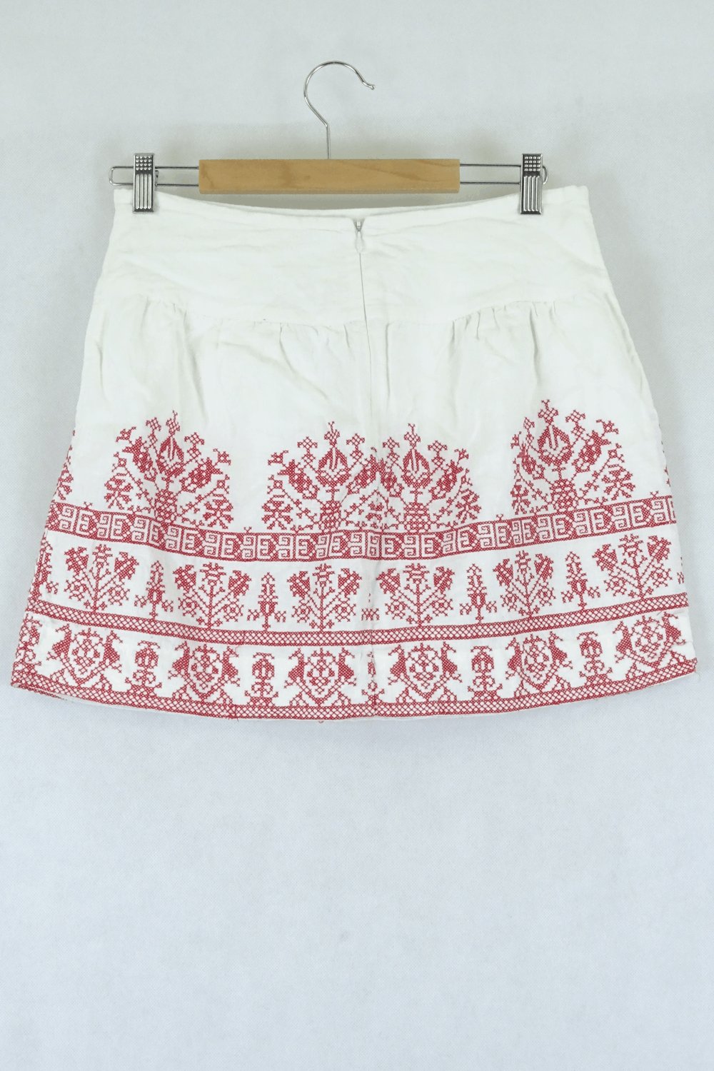 Tilly By Lee Mathews Red And White Skirt 2 (Au 10)