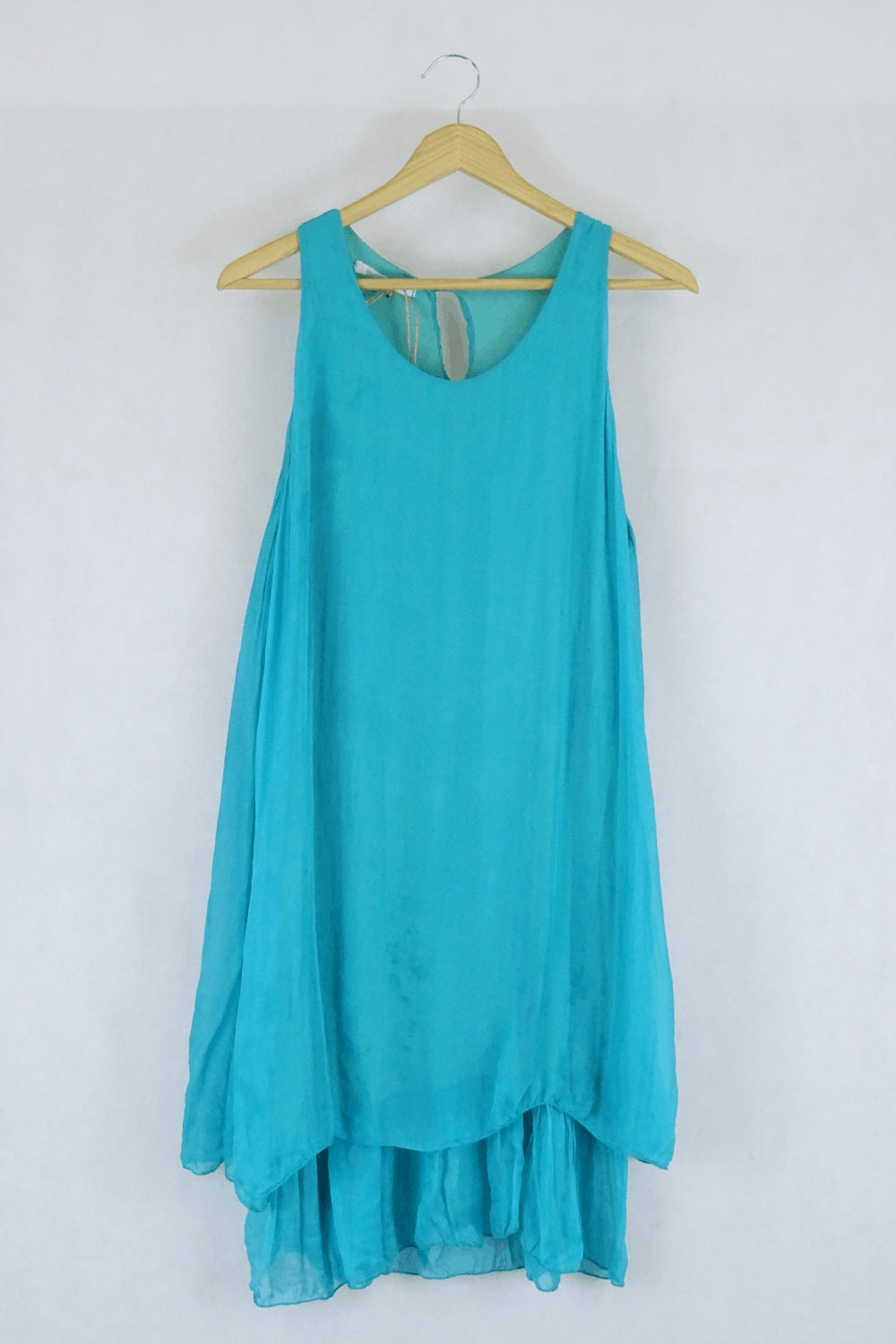 Green Shift Dress Ms