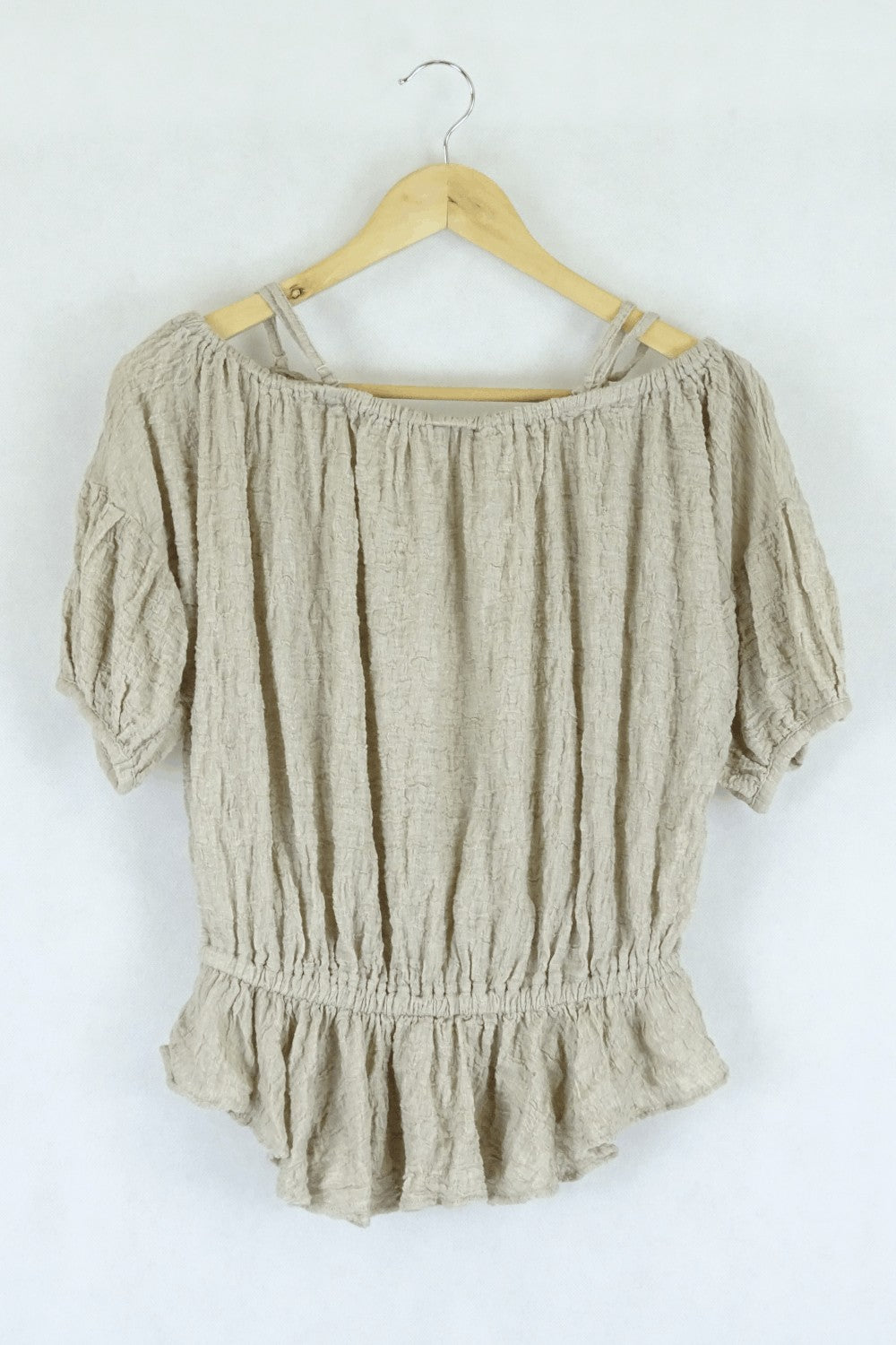 Free People Beige Singlet Top S