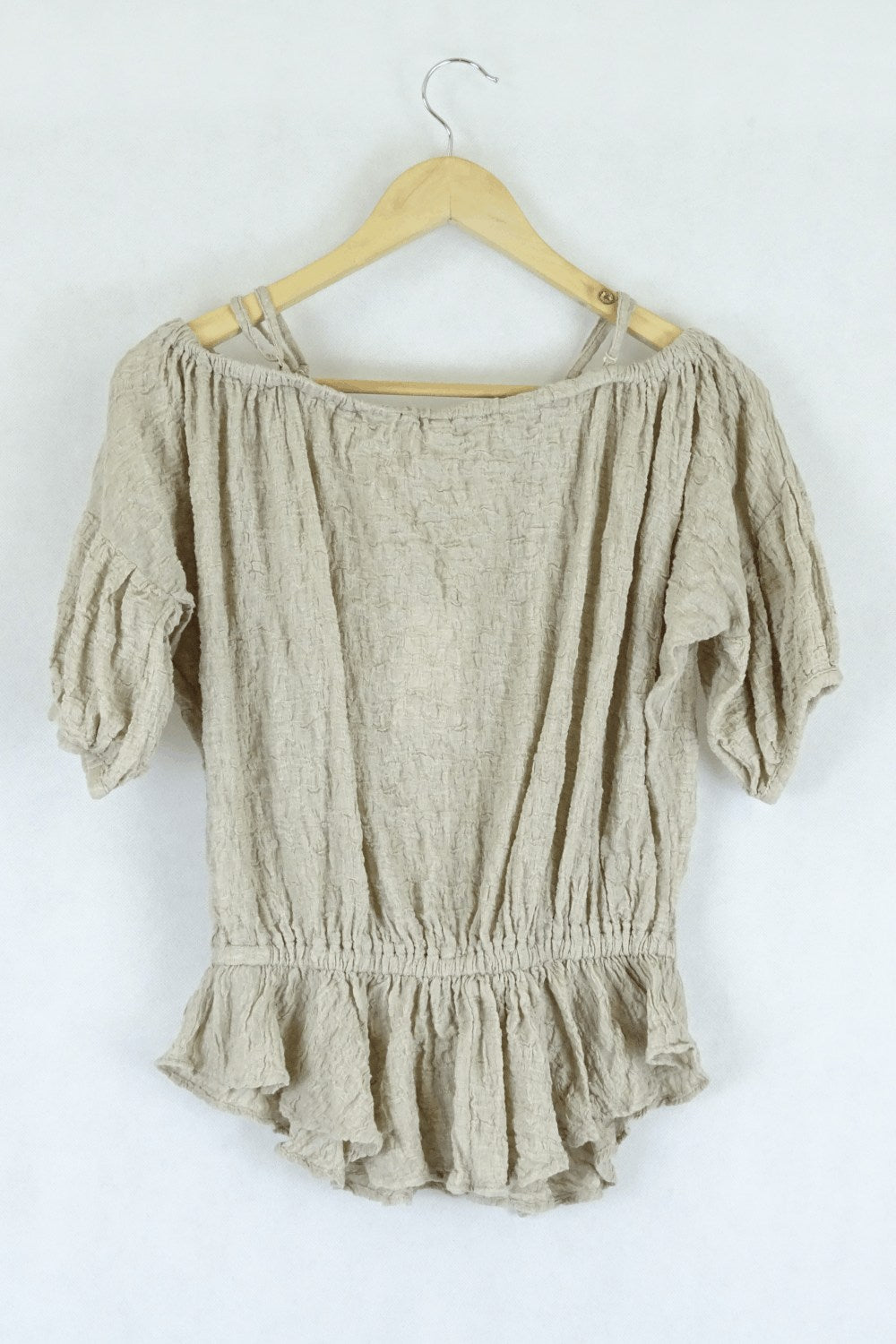 Free People Beige Singlet Top S