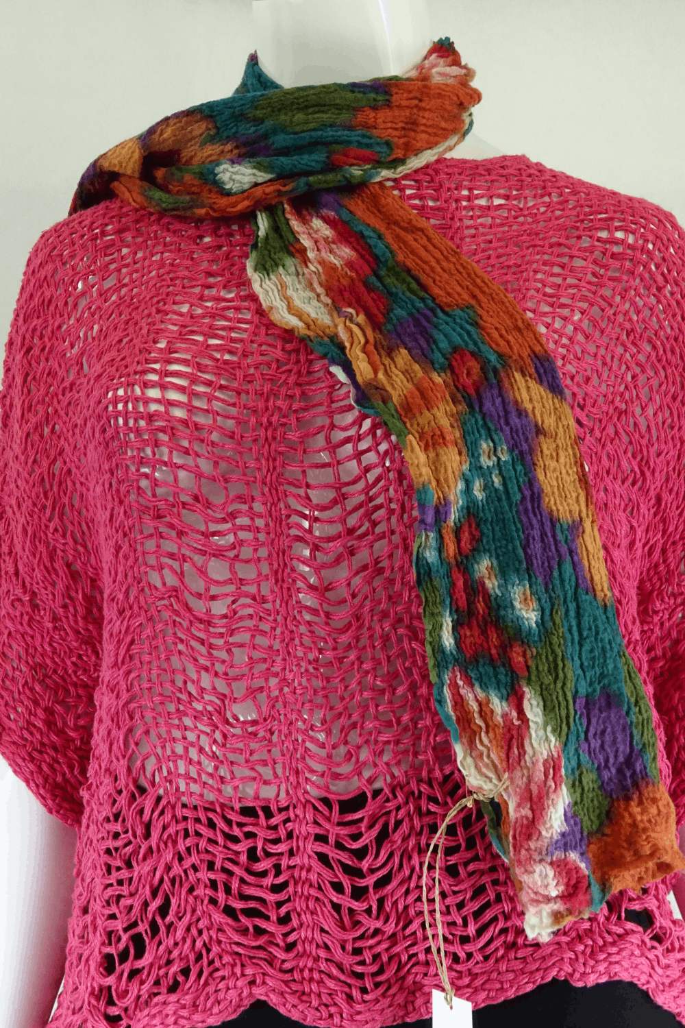 Multi Coloured Scarf One Size
