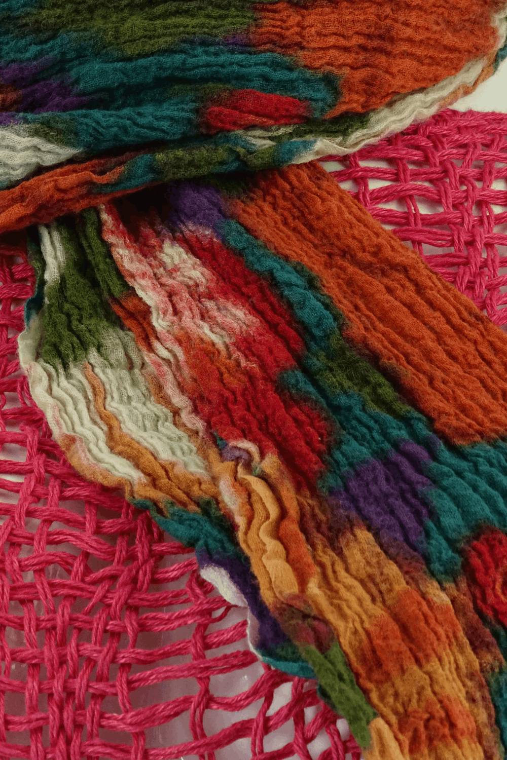 Multi Coloured Scarf One Size