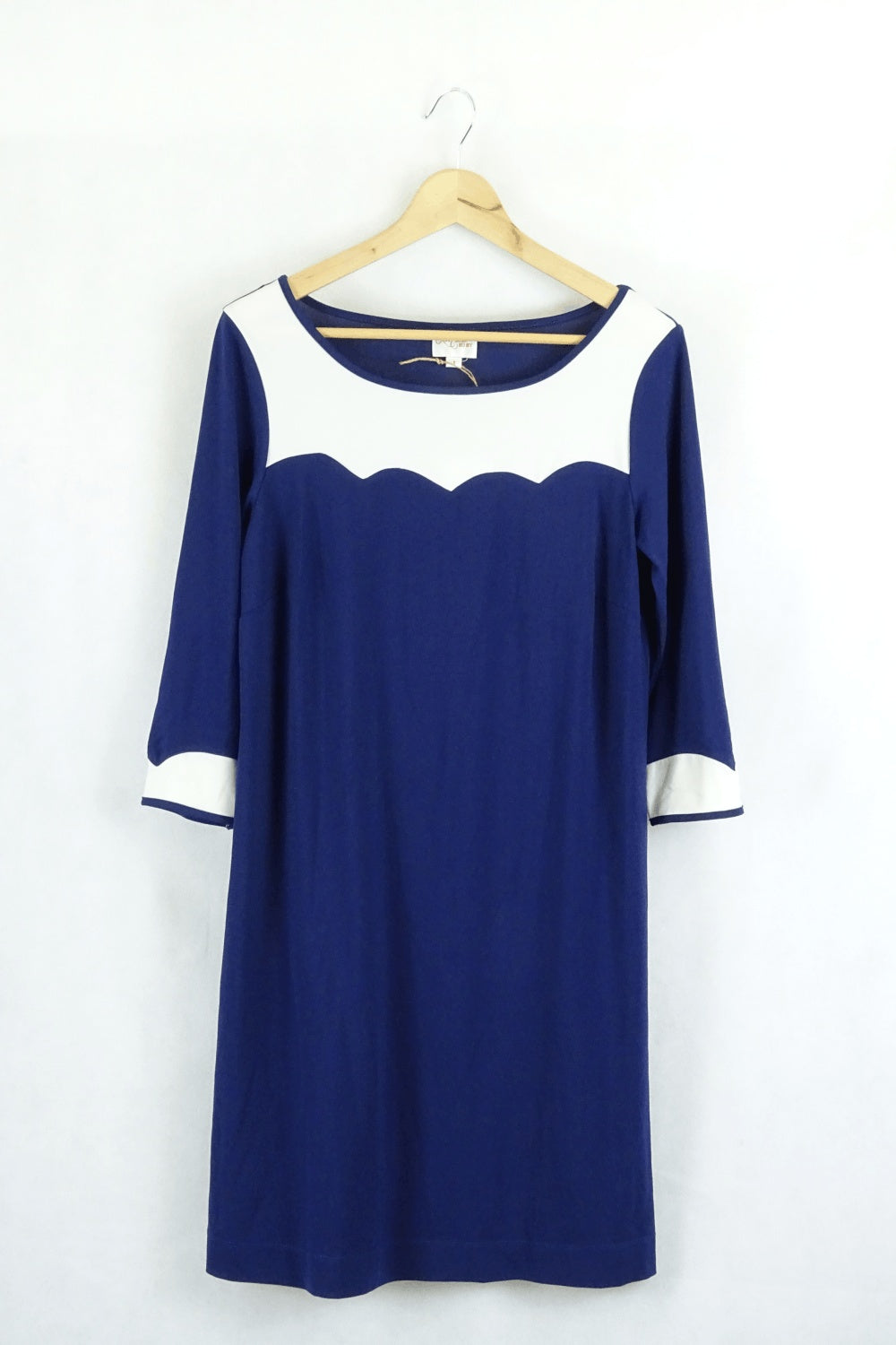 Leona Edmiston Blue And White Dress 1 (Au 10)