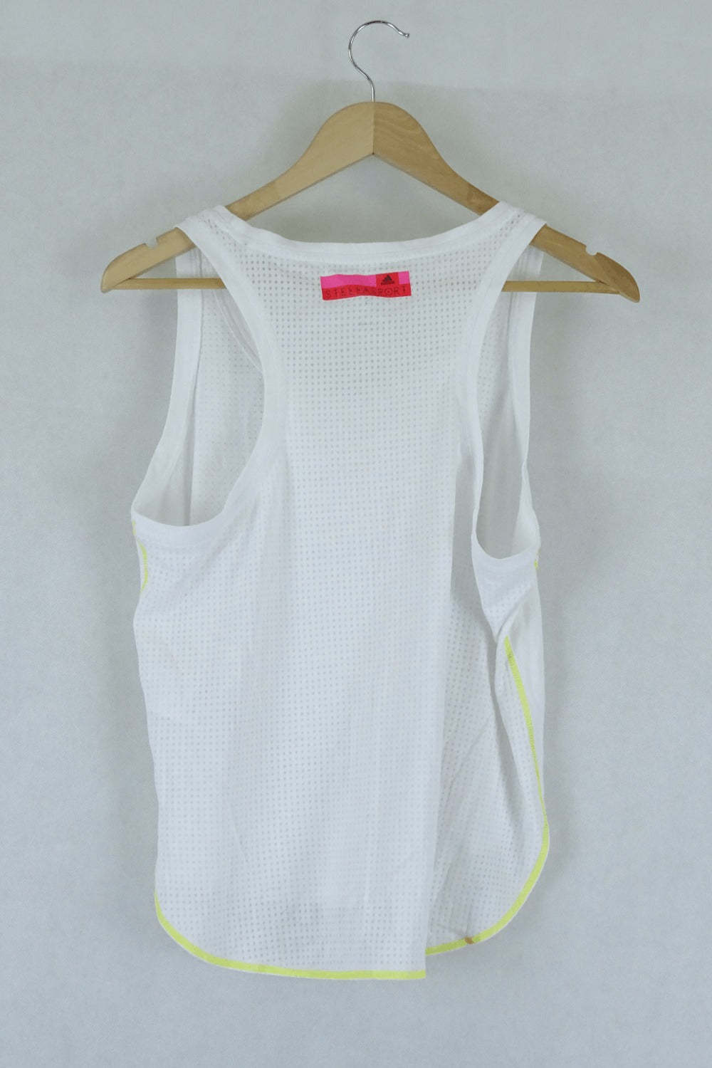 Adidas White Singlet Top S