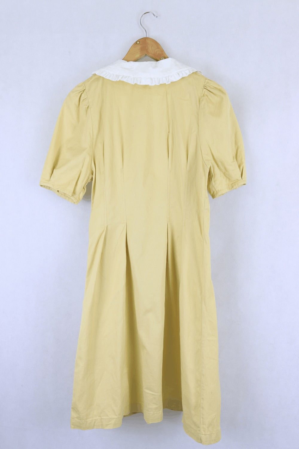 Urban Revivo Mustard Dress With Collar 12