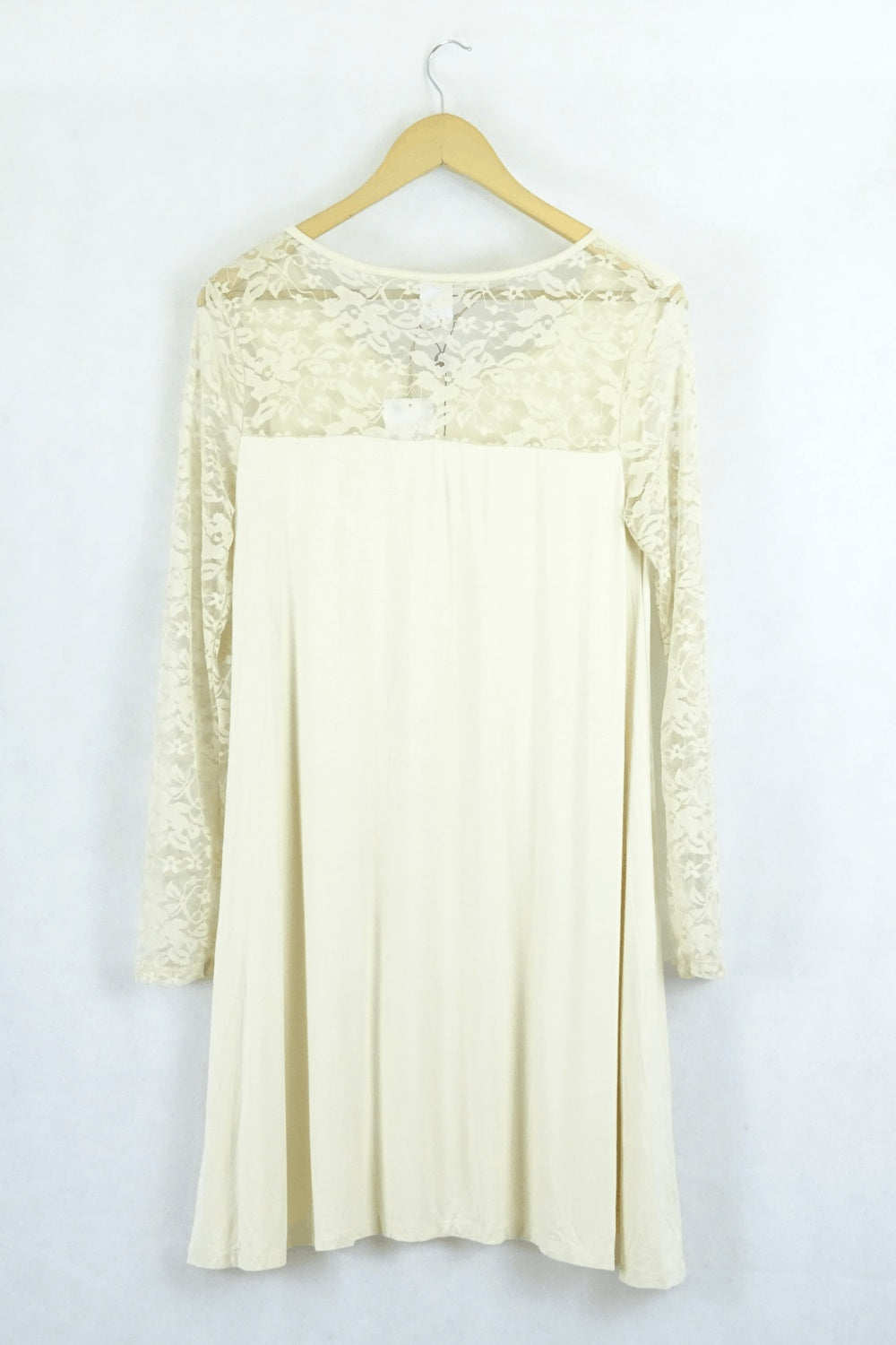 Topshop cream lace on sale dress