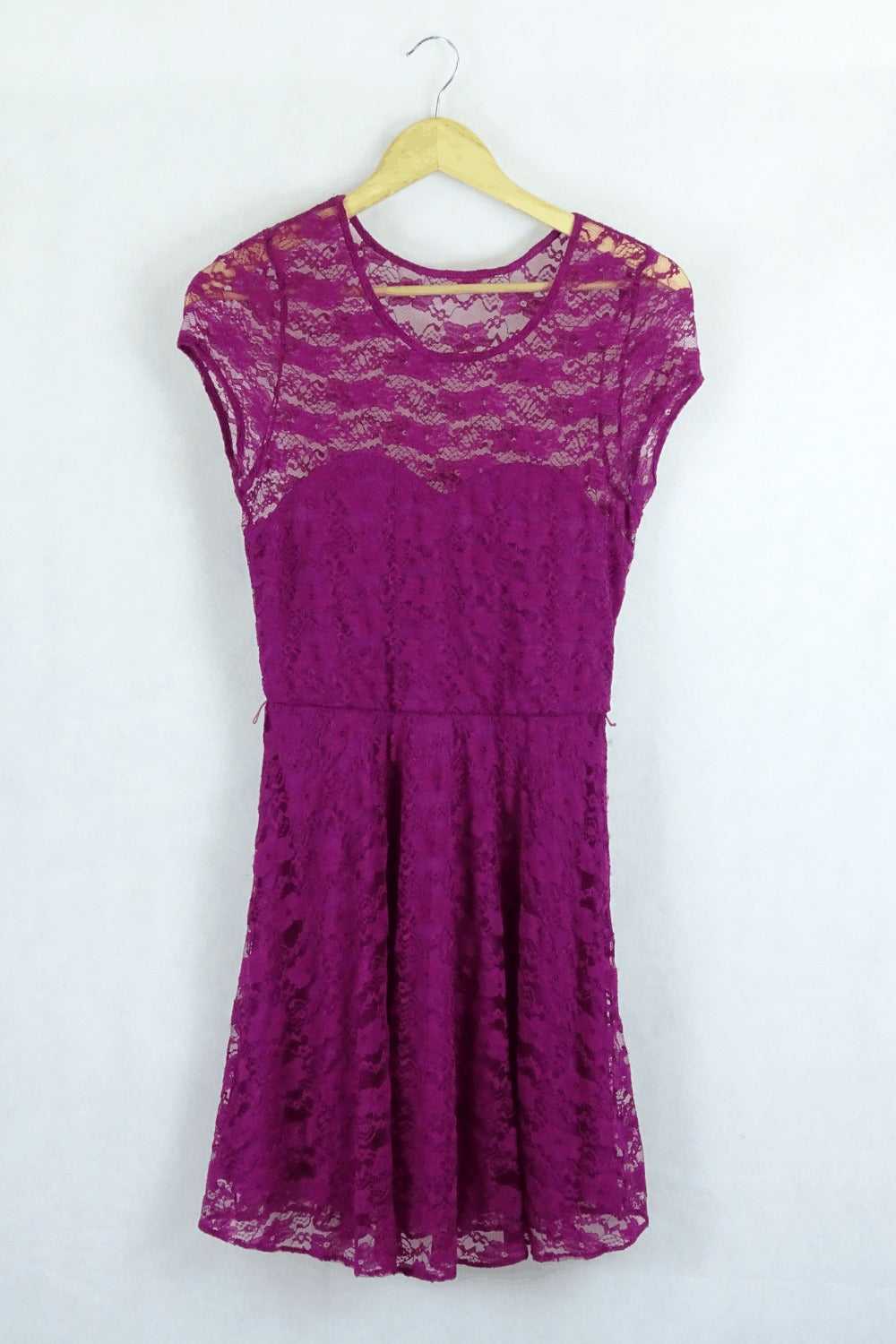 Asos Purple Lace Dress 10