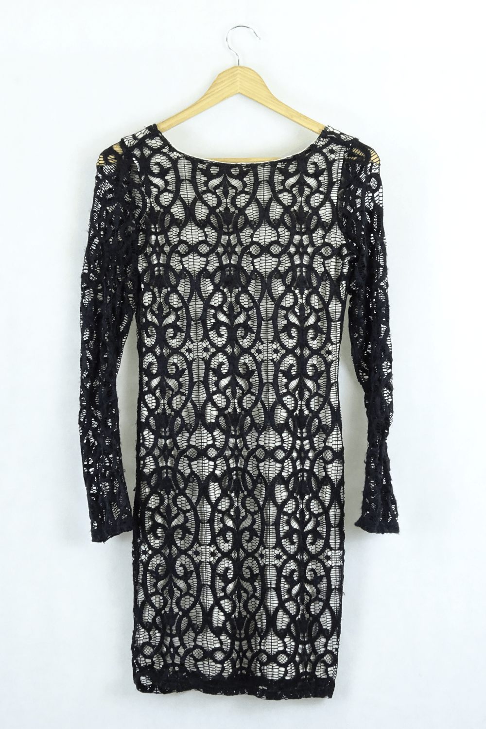 Asos Black And White Lace Dress 10 - Reluv Clothing Australia Asos Black And White Lace Dress 10 - Reluv Clothing Australia