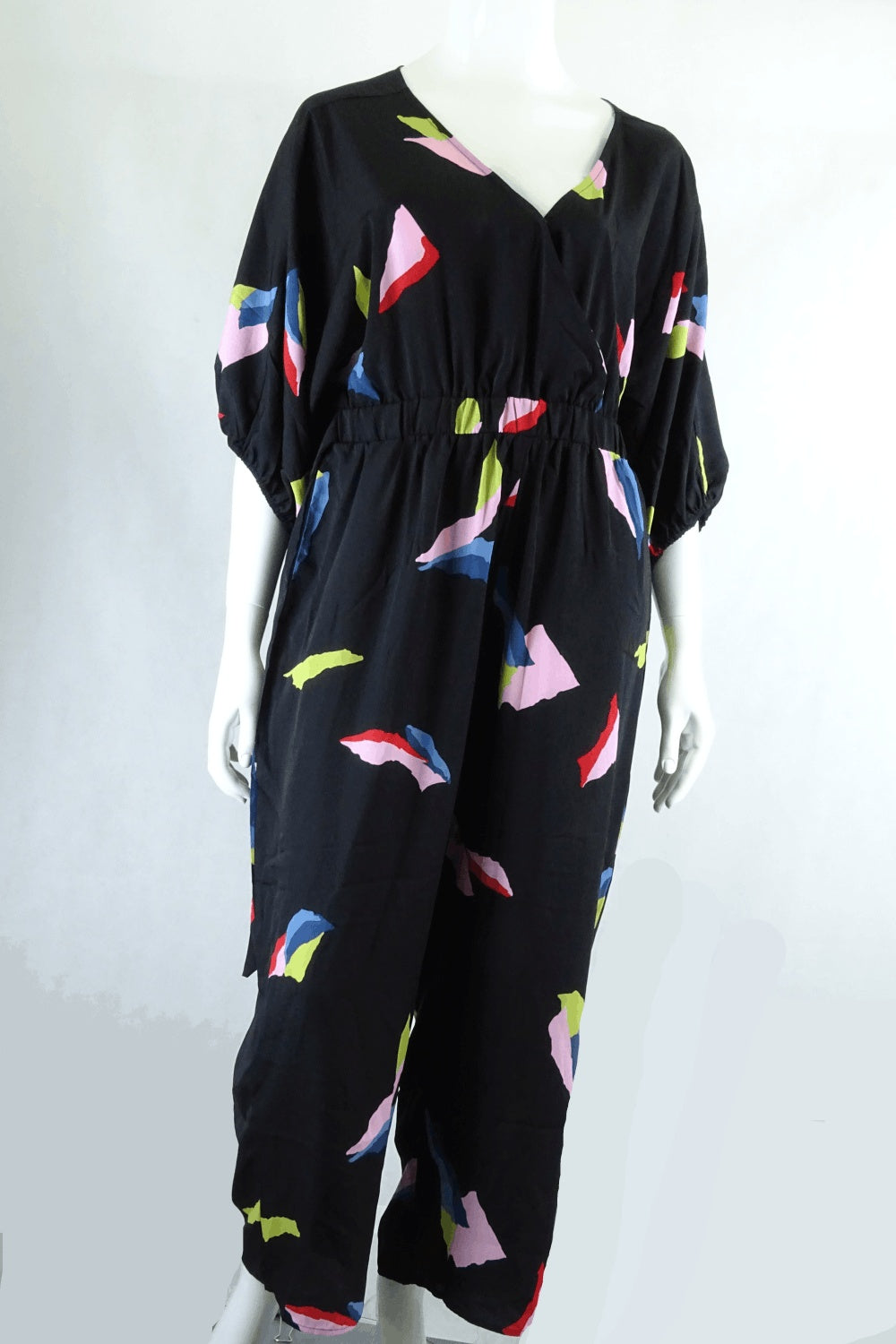 Sass Black Geometric Jumpsuit 18