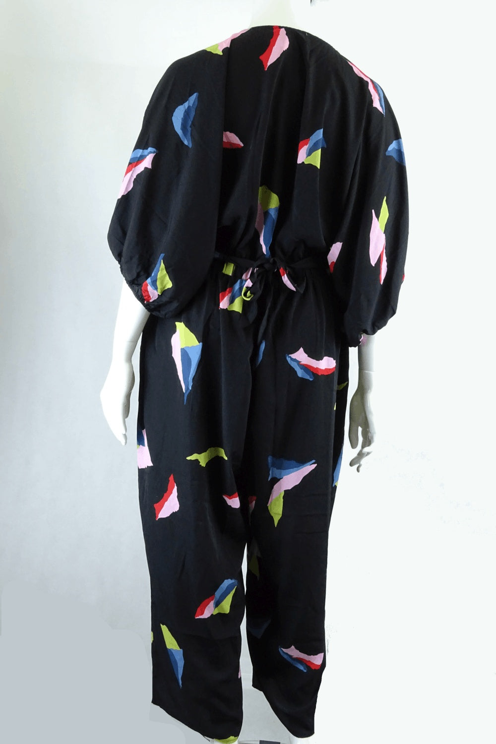 Sass Black Geometric Jumpsuit 18