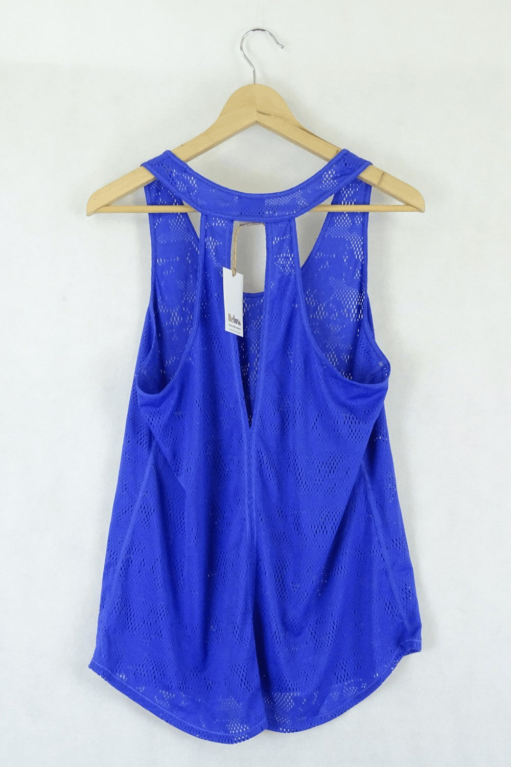 Puma Blue Active Singlet Top L