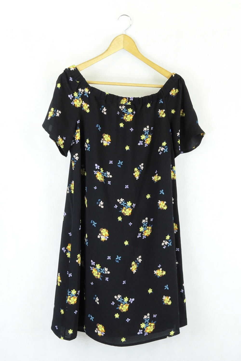 Table Eight Floral Black Dress 12