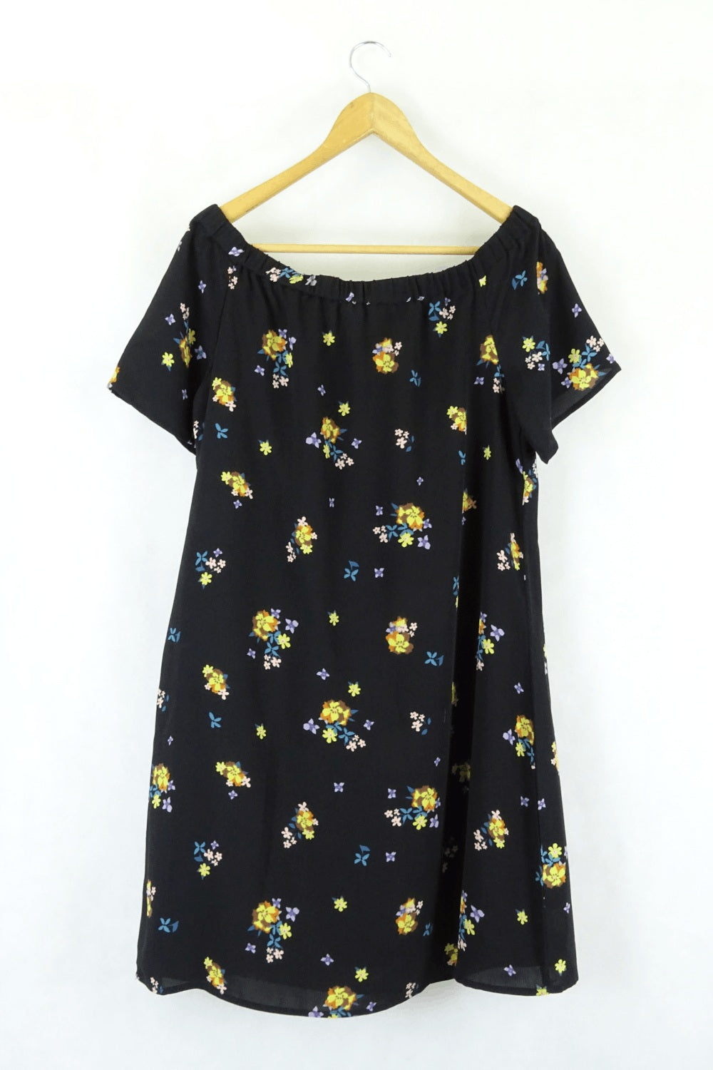 Table Eight Floral Black Dress 12