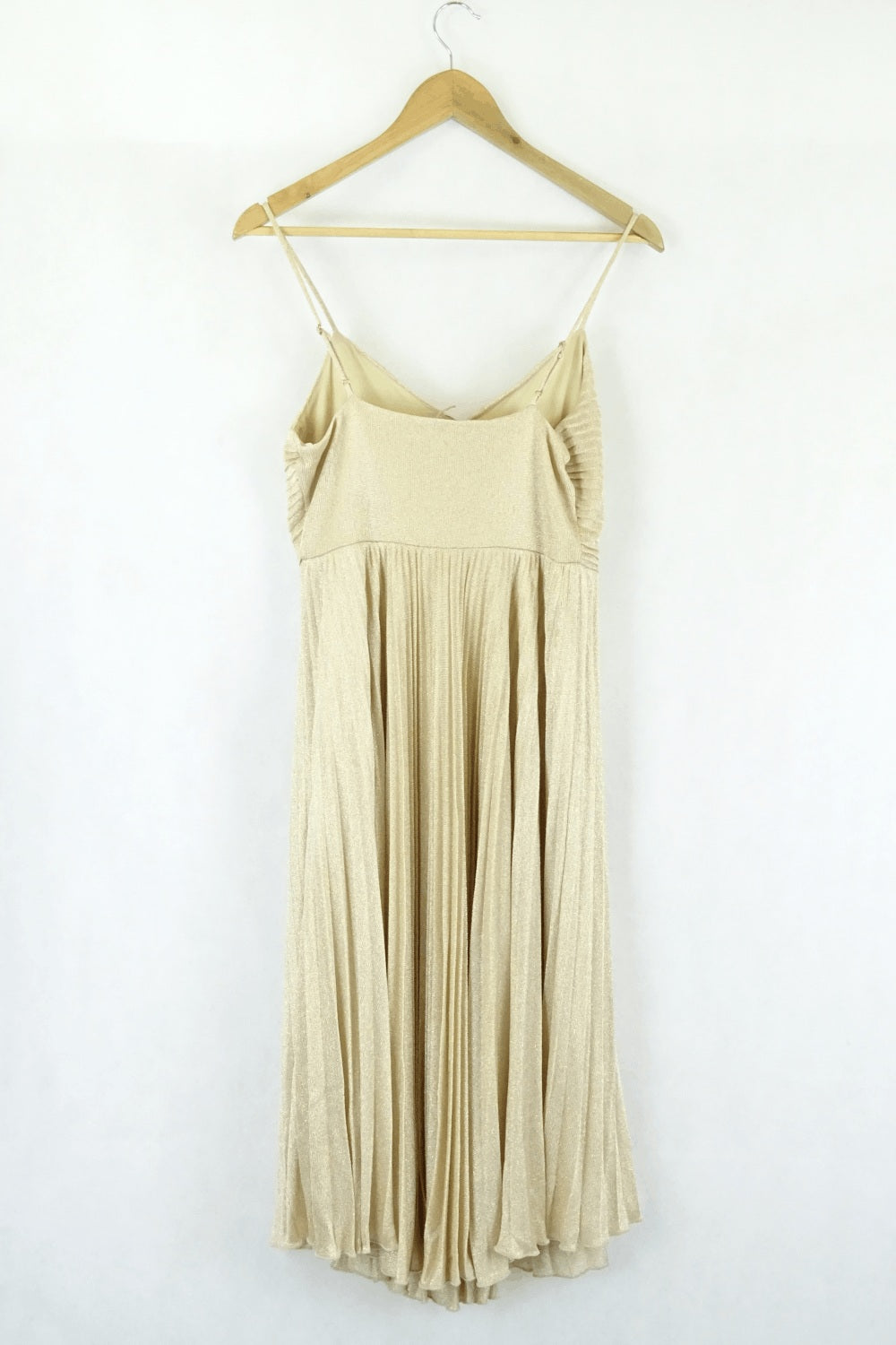 Calvin Klein Gold Cocktail Dress 8