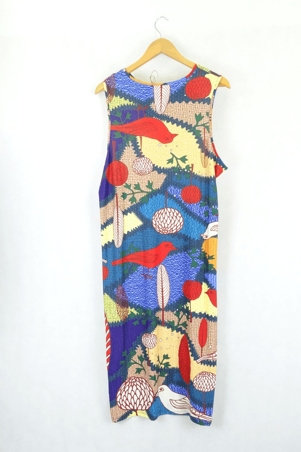 Rainbow Print Dress Xl