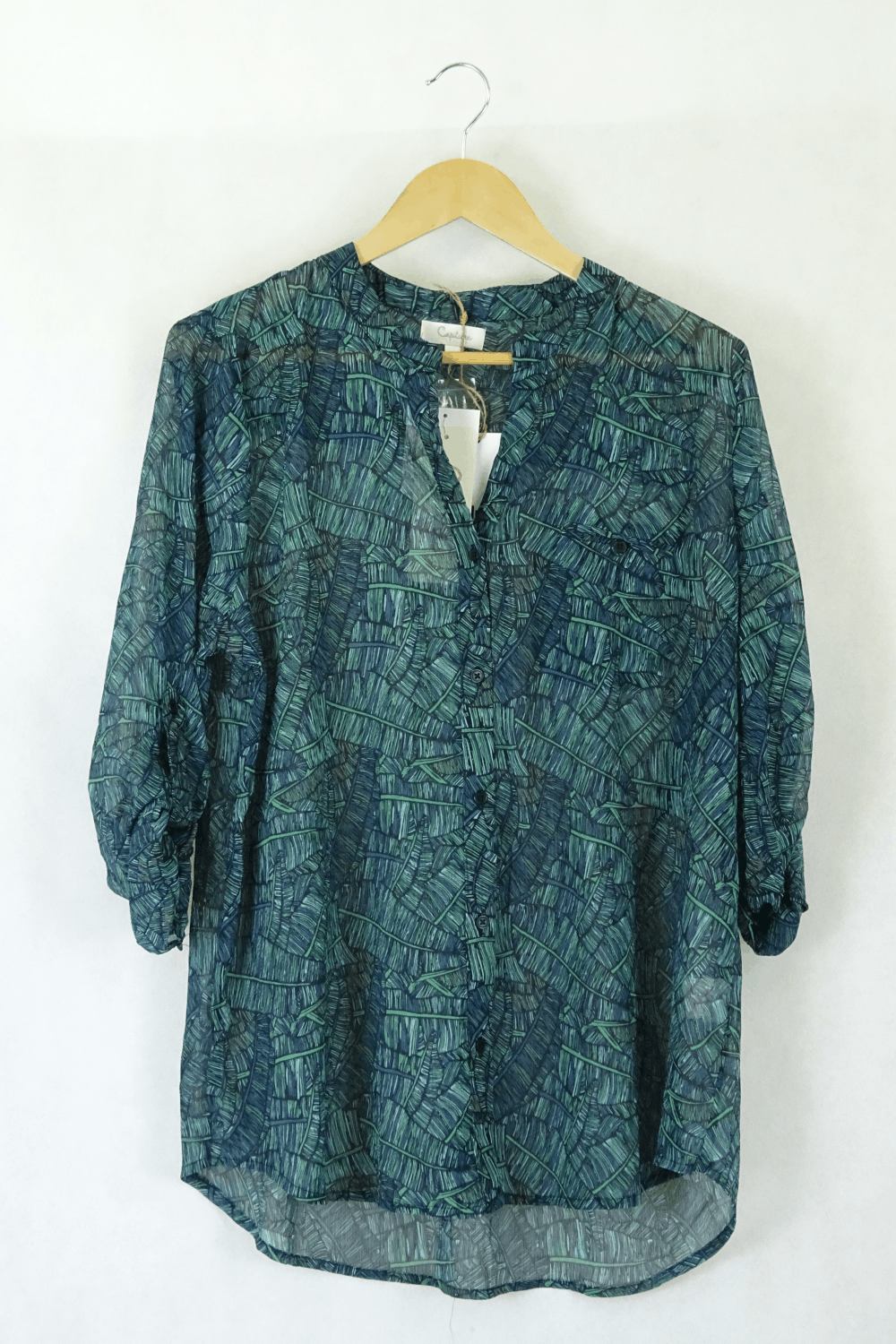 Capture Green Jungle Blouse 16