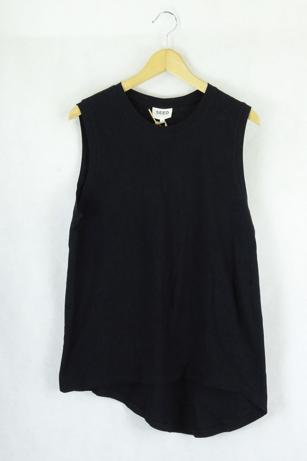 Seed Sport Black Singlet Top S