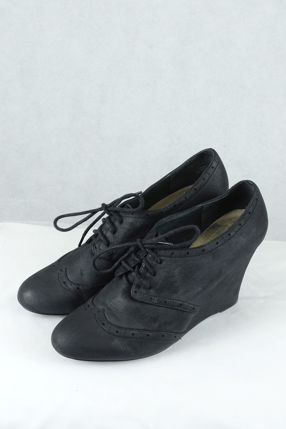 Wittners Black Wedges 41