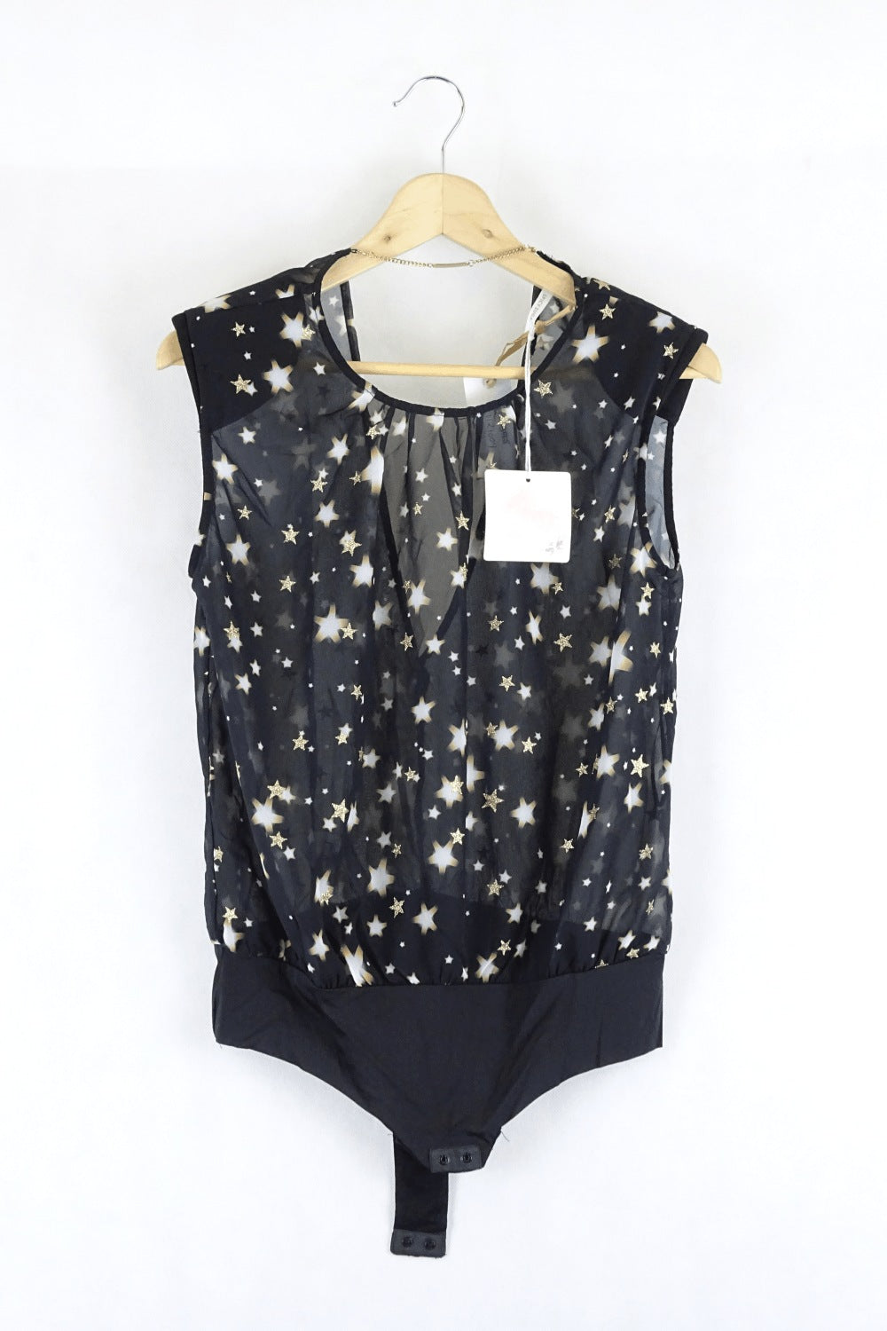 Spicy Sugar Black And Gold Bodysuit 10