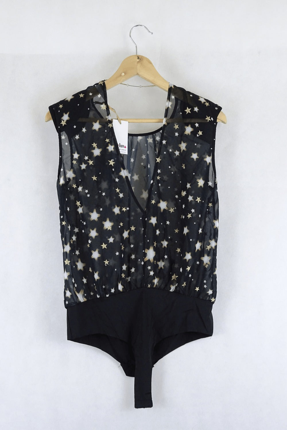 Spicy Sugar Black And Gold Bodysuit 10