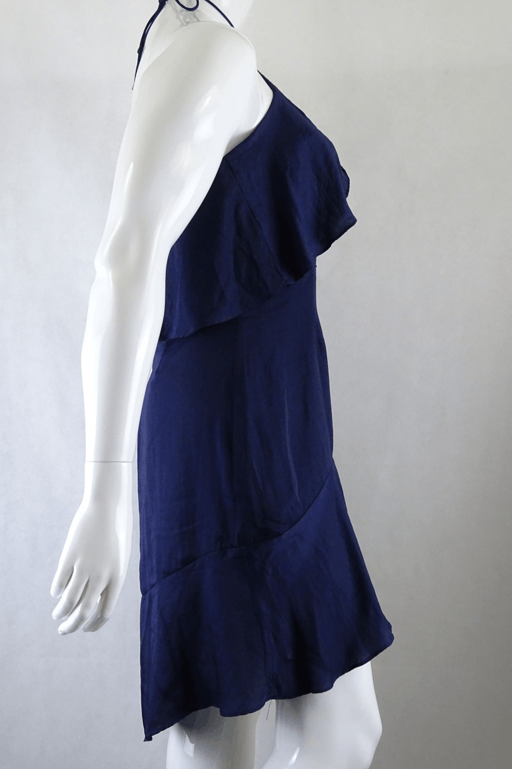 Tussah Navy Halter Dress 14