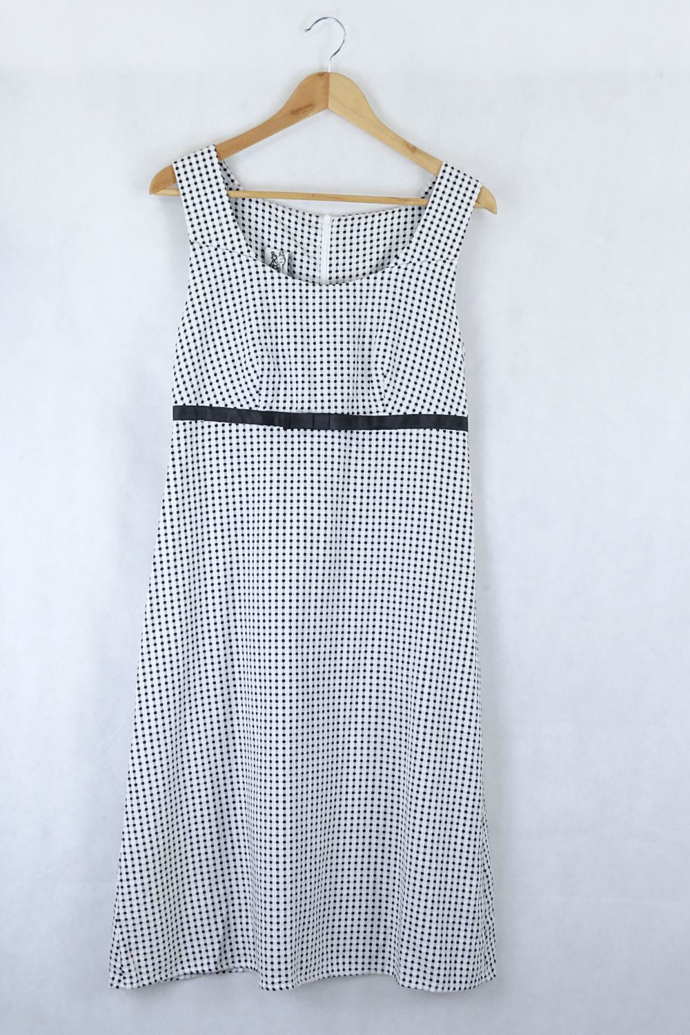 Master &amp; Margarita Black And White Gingham Dress 10