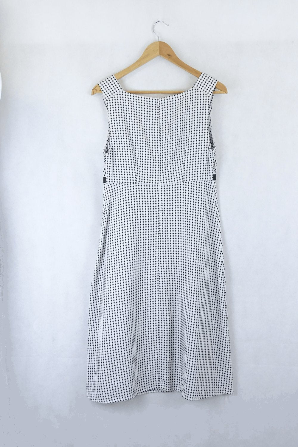 Master &amp; Margarita Black And White Gingham Dress 10