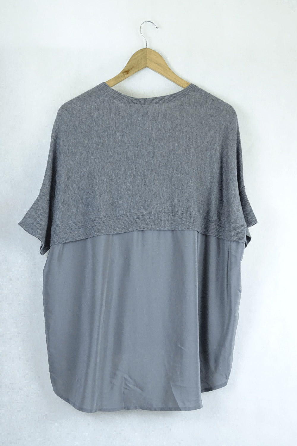 Country Road Grey Top XS