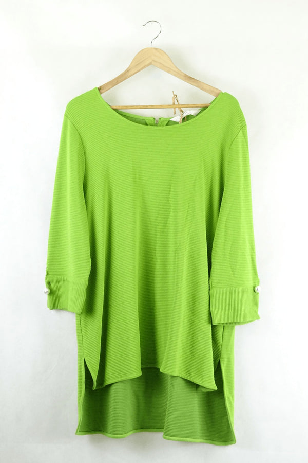 Virtuelle Green Top L - Reluv Clothing Australia