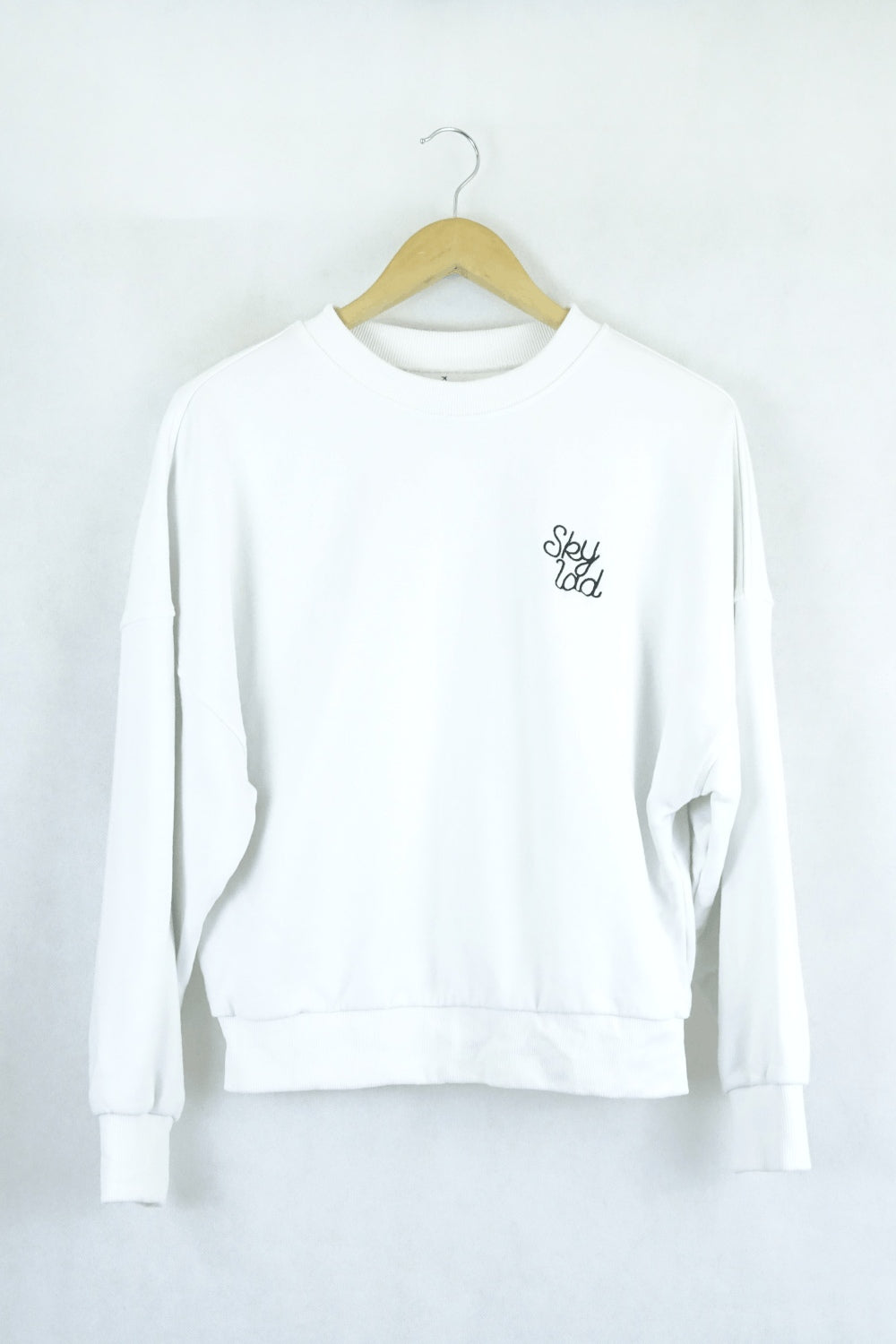 May Your Dreams Take Flight White Jumper M