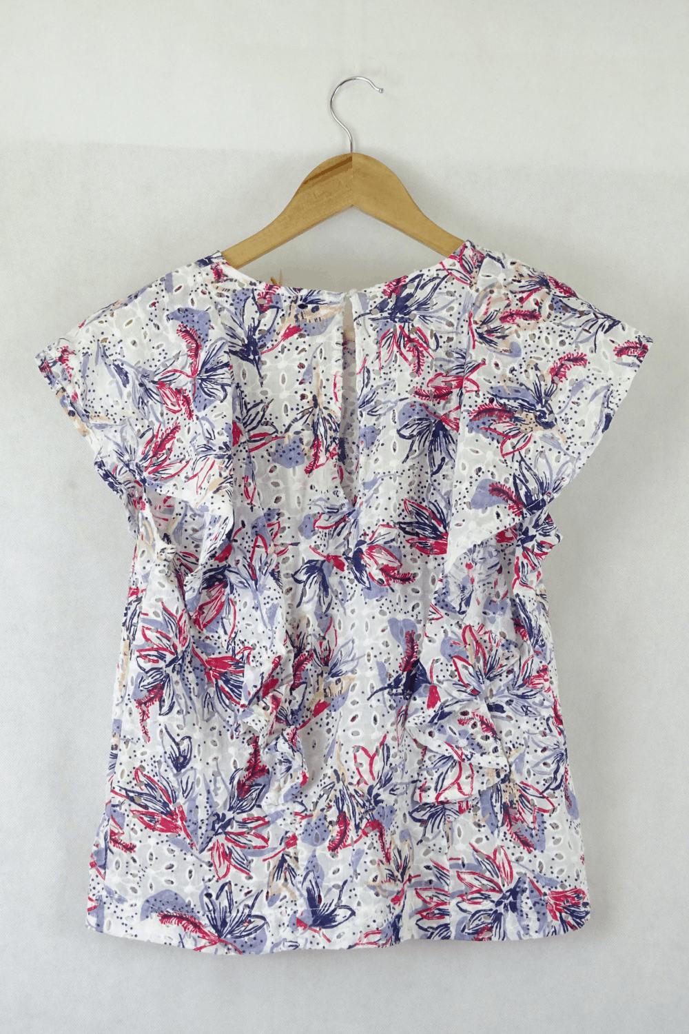 Serie Printed White Blouse 10