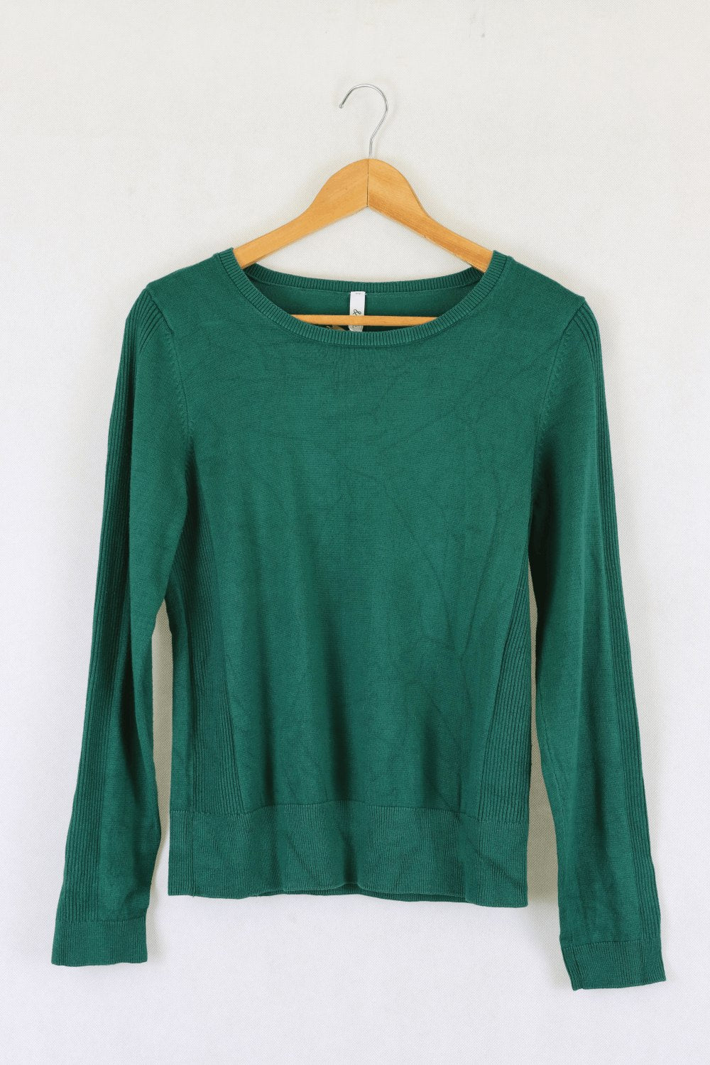 &amp;Me Green Knit Top M