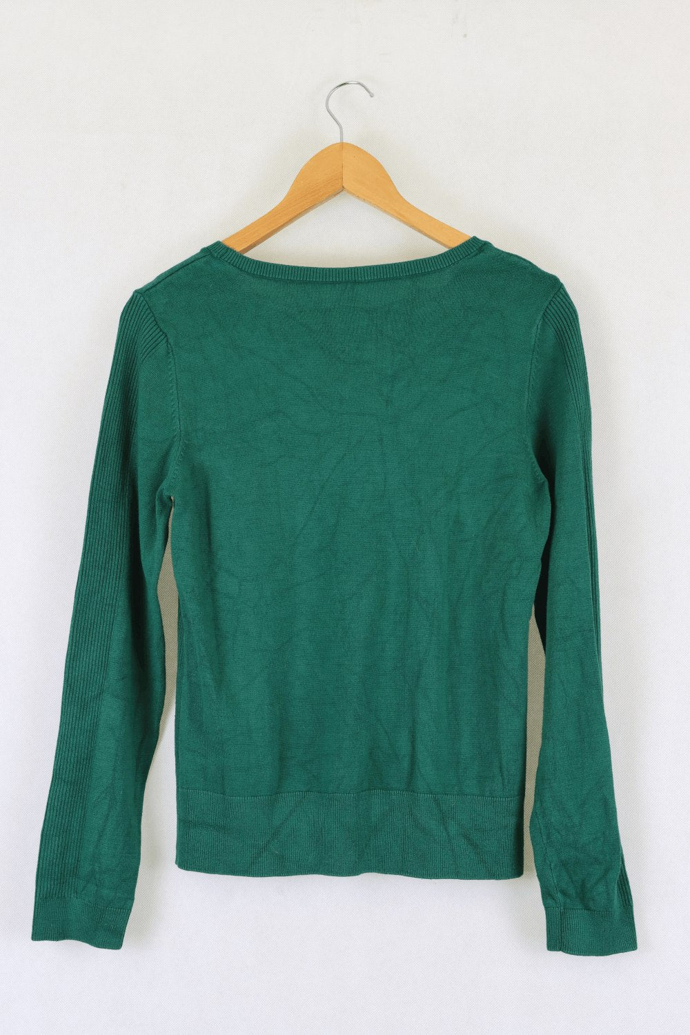 &amp;Me Green Knit Top M
