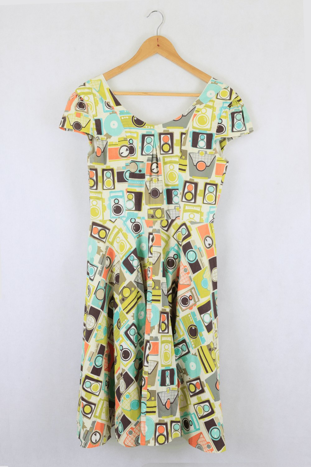 Pigtails And Pirates Retro Camera Dress 12